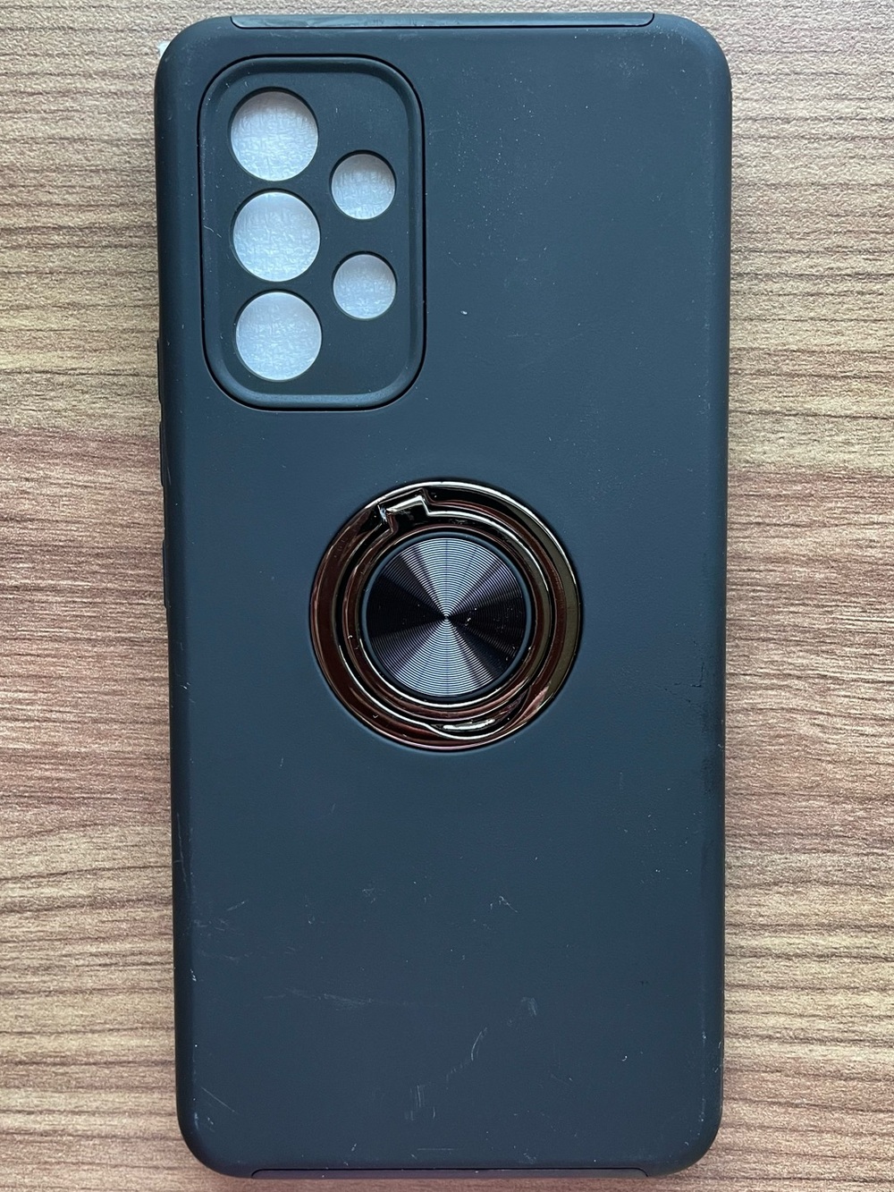NWOT LeYi Black Hybrid Silicone Ring Case Samsung Galaxy A53 5G